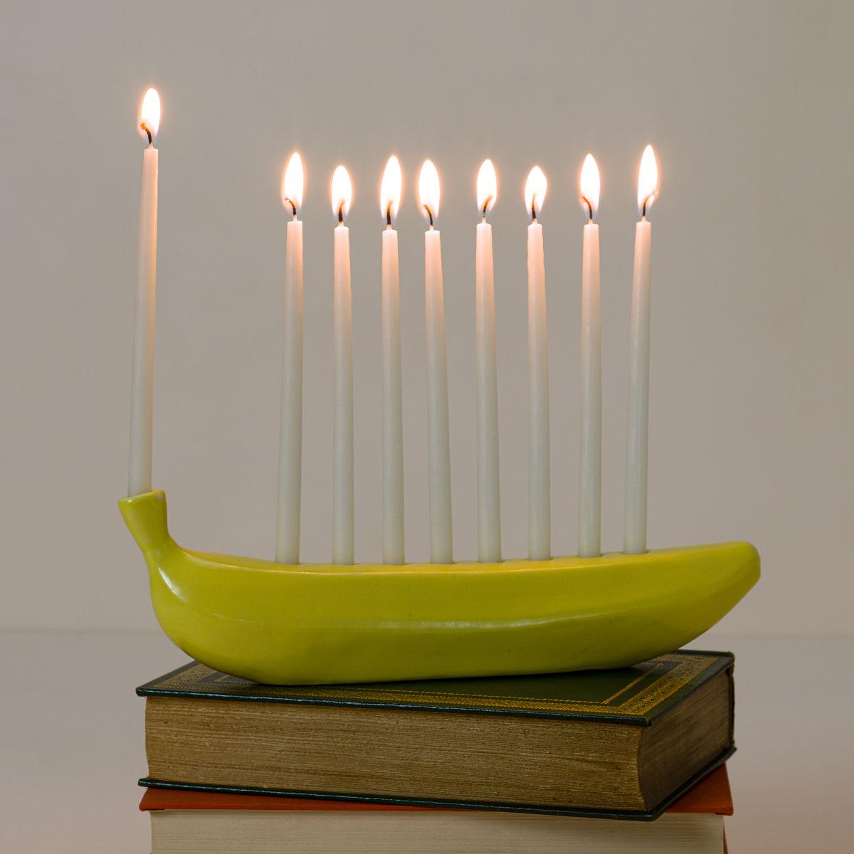 Bougies Israël Traditionnel Hanoukka Menorah Cône Bougeoir Bougeoir