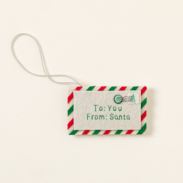 Letter To You Felt Pocket Ornament