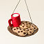 Milk & Cookies Felt Ornament thumbnail 1