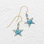 Starfish Shimmer Earrings thumbnail 1