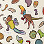 Prehistoric Construction Magnetic Fridge Game thumbnail 1