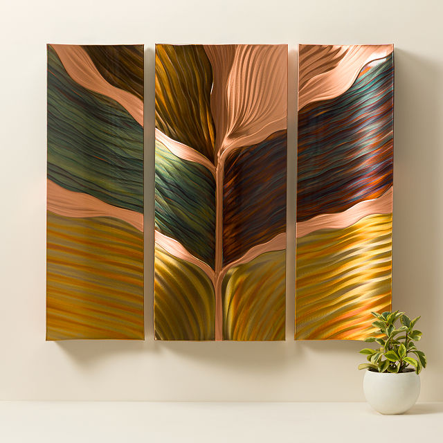 Tree of Life Flame Painted Wall Art