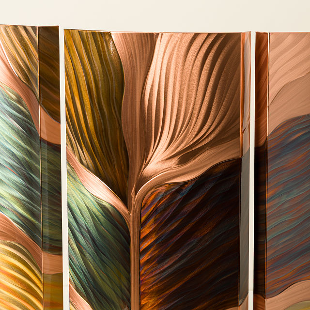 Tree of Life Flame Painted Wall Art