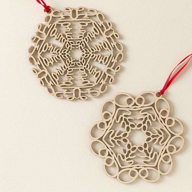 State Snowflake Ornaments