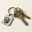 Personalized Pet Portrait Key Chain thumbnail 3