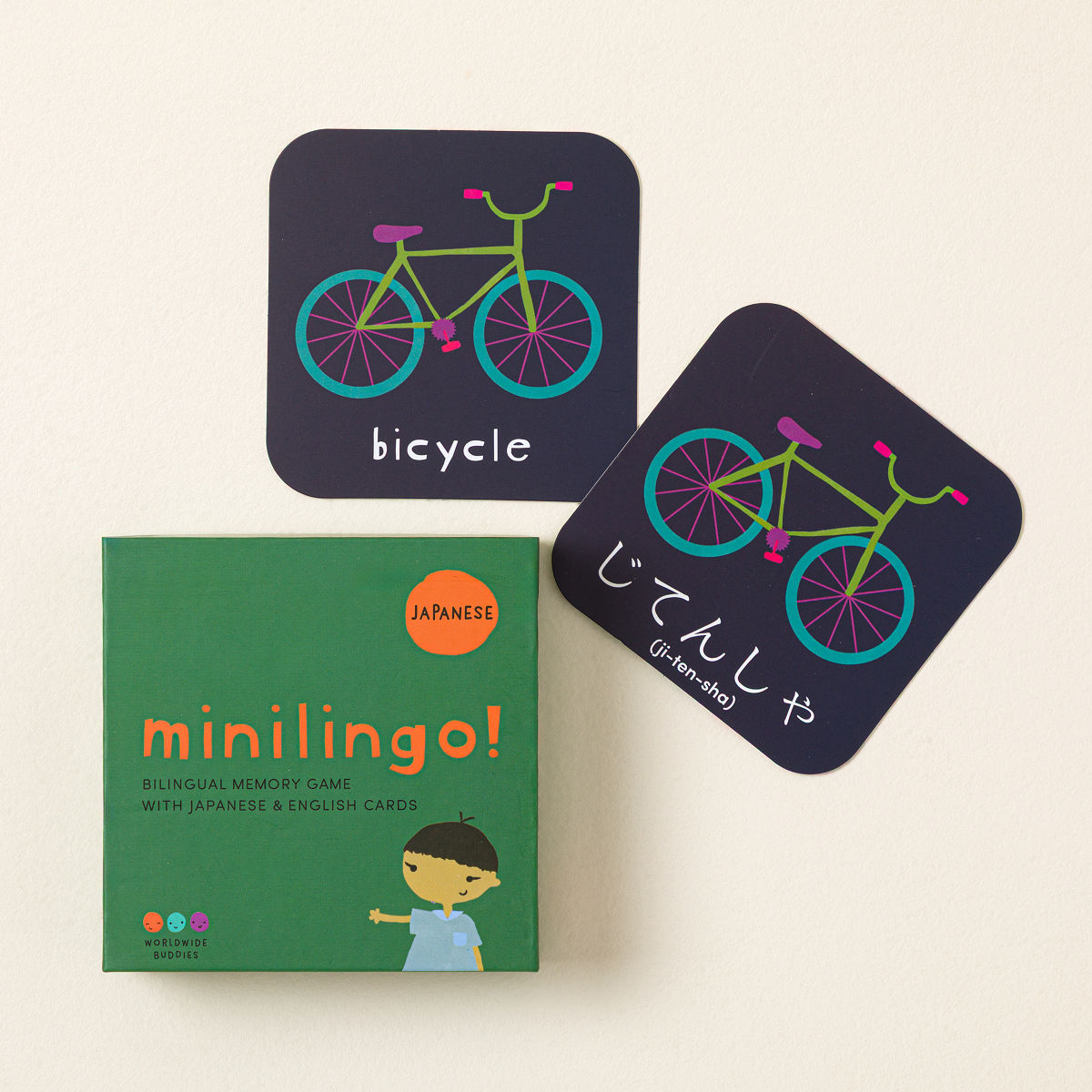 Minilingo Bilingual Starter Flashcards - Japanese/English