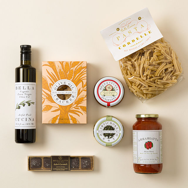 Italian Dinner Party Gift Basket