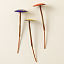 Enamel Copper Mushroom Garden Stakes thumbnail 3