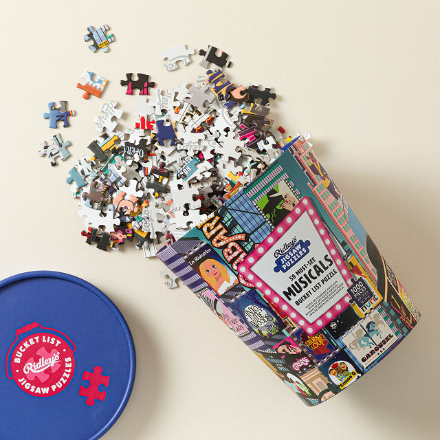 50 Must See Musicals Bucket List Puzzle
