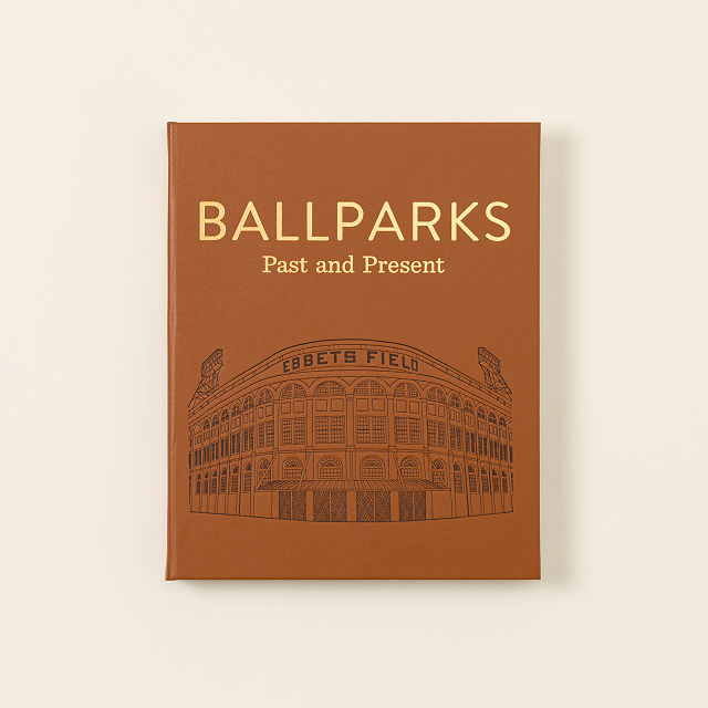 Ballparks Past and Present Premium Book