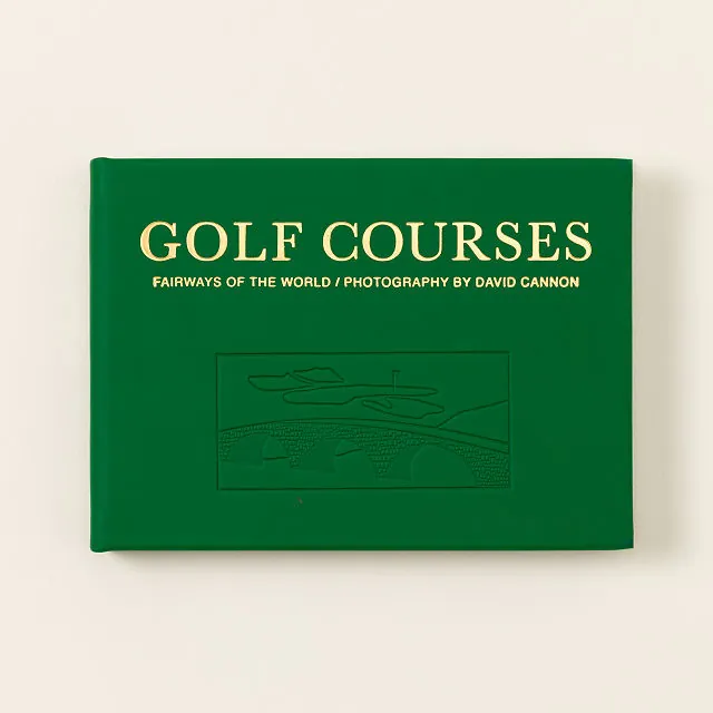 Uncommon Goods | Golf Courses of the World Premium Book | golf