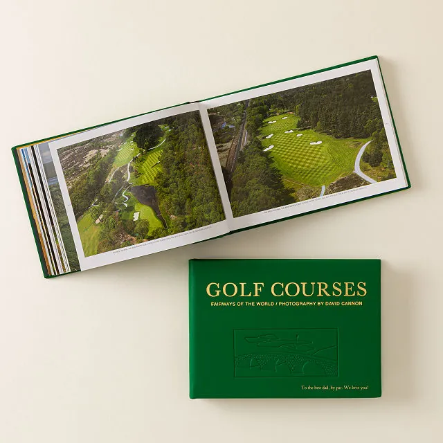 Uncommon Goods | Golf Courses of the World Premium Book | golf