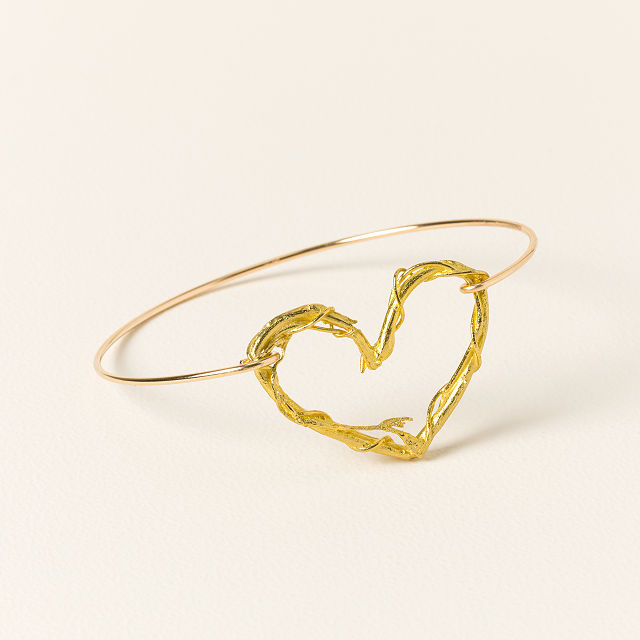 Intertwined Heart Bracelet