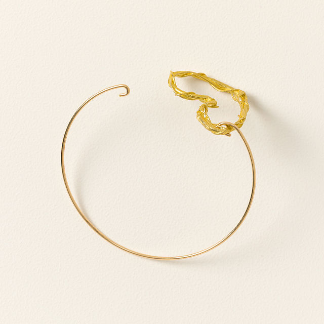 Intertwined Heart Bracelet