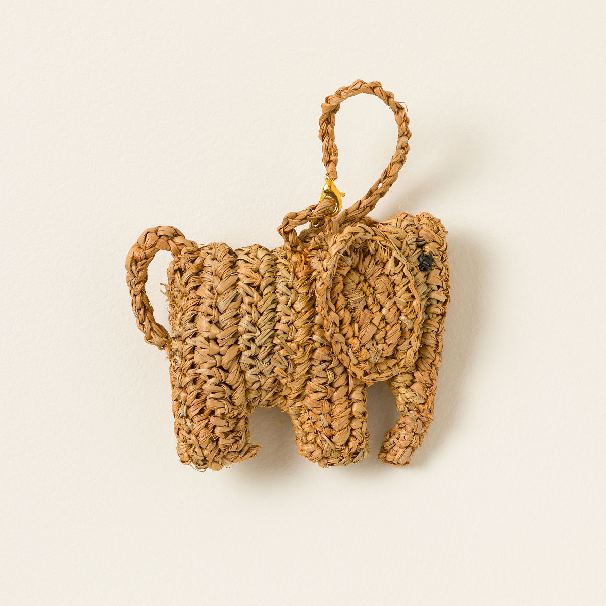 Hand-Woven Bag Charms - Elephant
