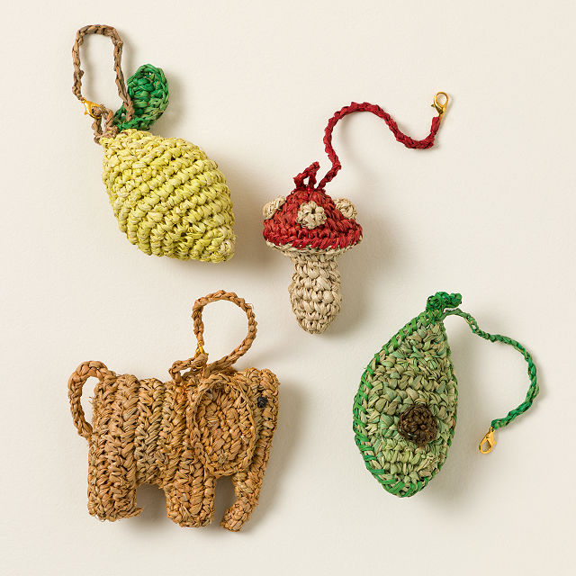 Hand-Woven Bag Charms