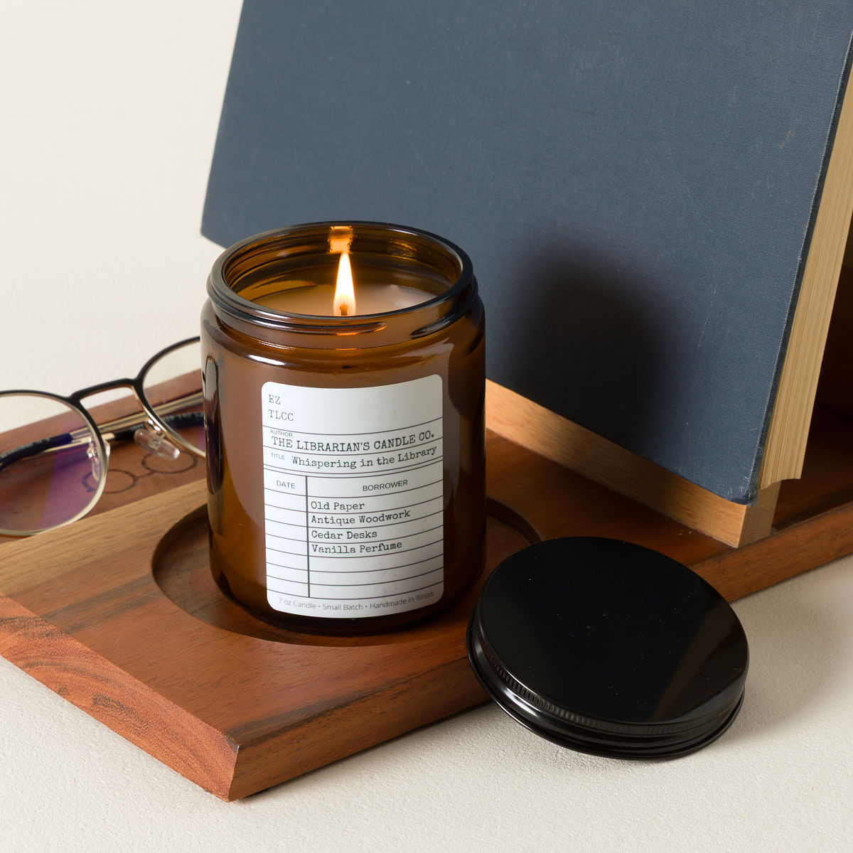 Uncommon Goods | Library Lovers Candle | library candle