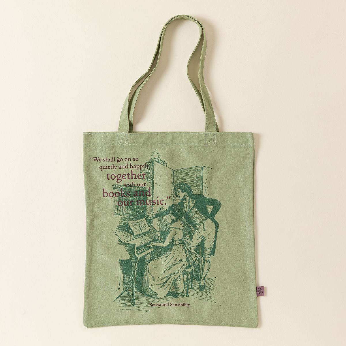 Jane Austen Tote Bag - Sense and Sensibility