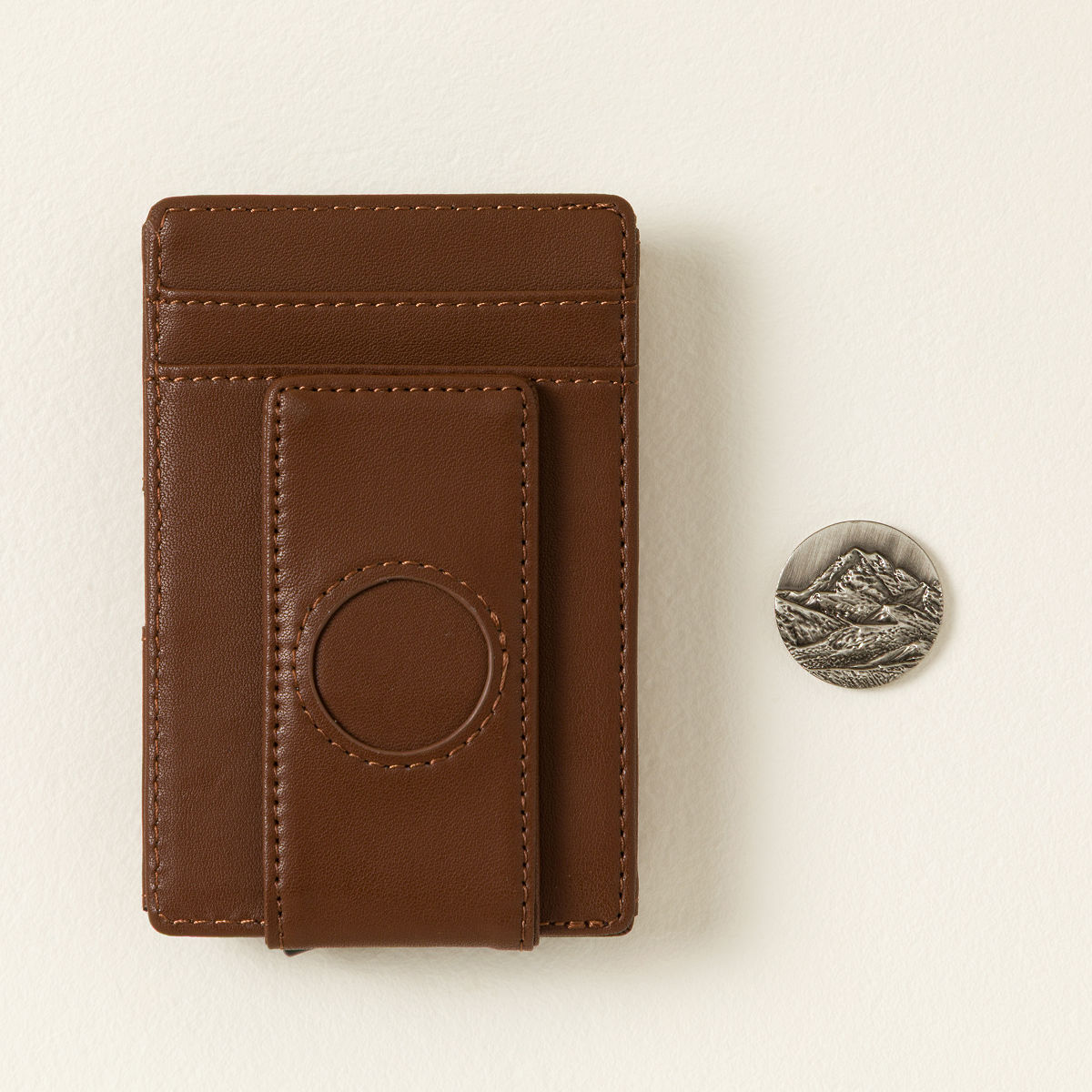 Climb the Mountain Wallet - Brown