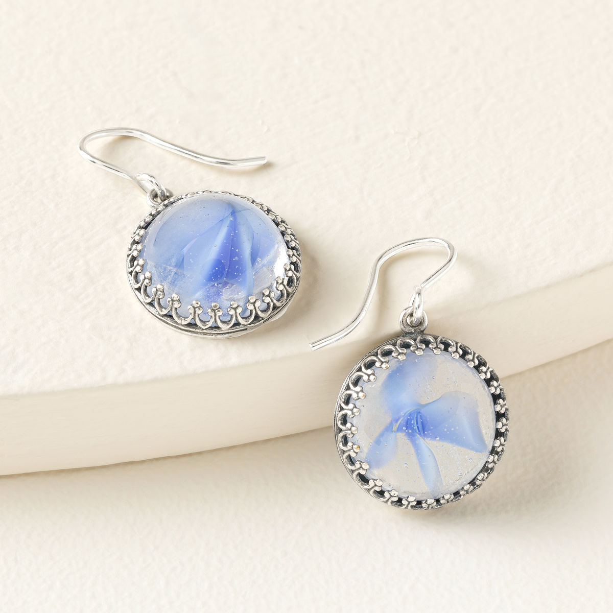 Lucky Marble Earrings