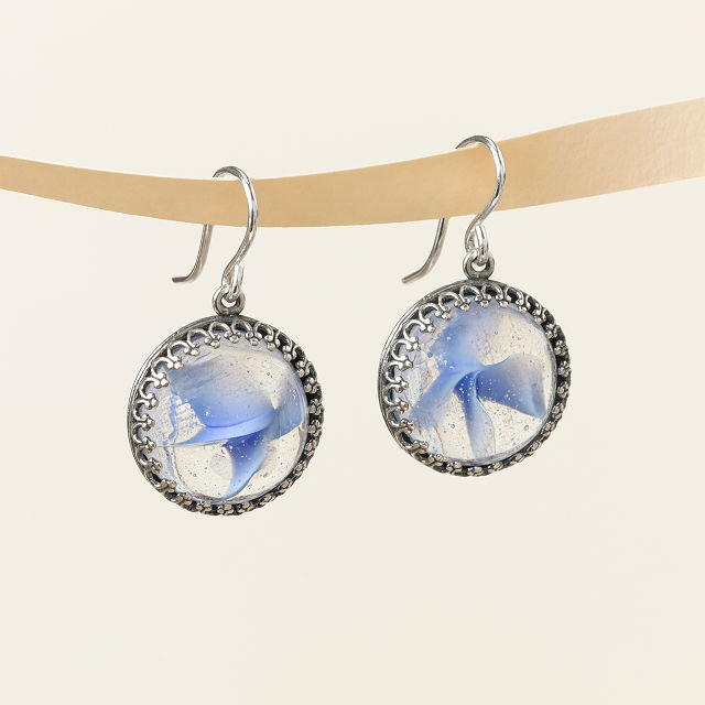 Lucky Marble Earrings