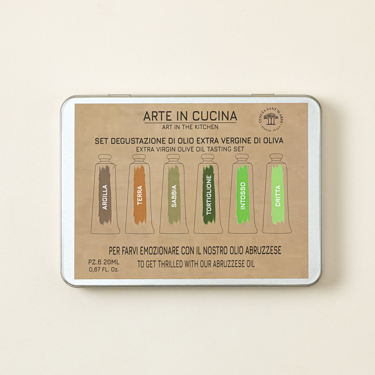 Olive Oils of Italy Tasting Set - Olive Oil Regional Varieties