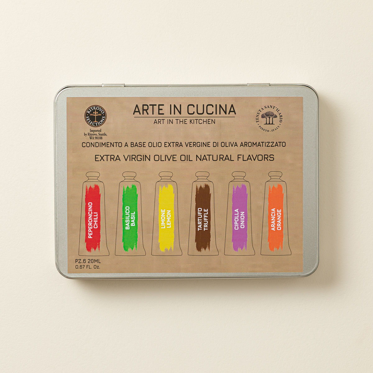 Olive Oils of Italy Tasting Set - Flavored Olive Oils