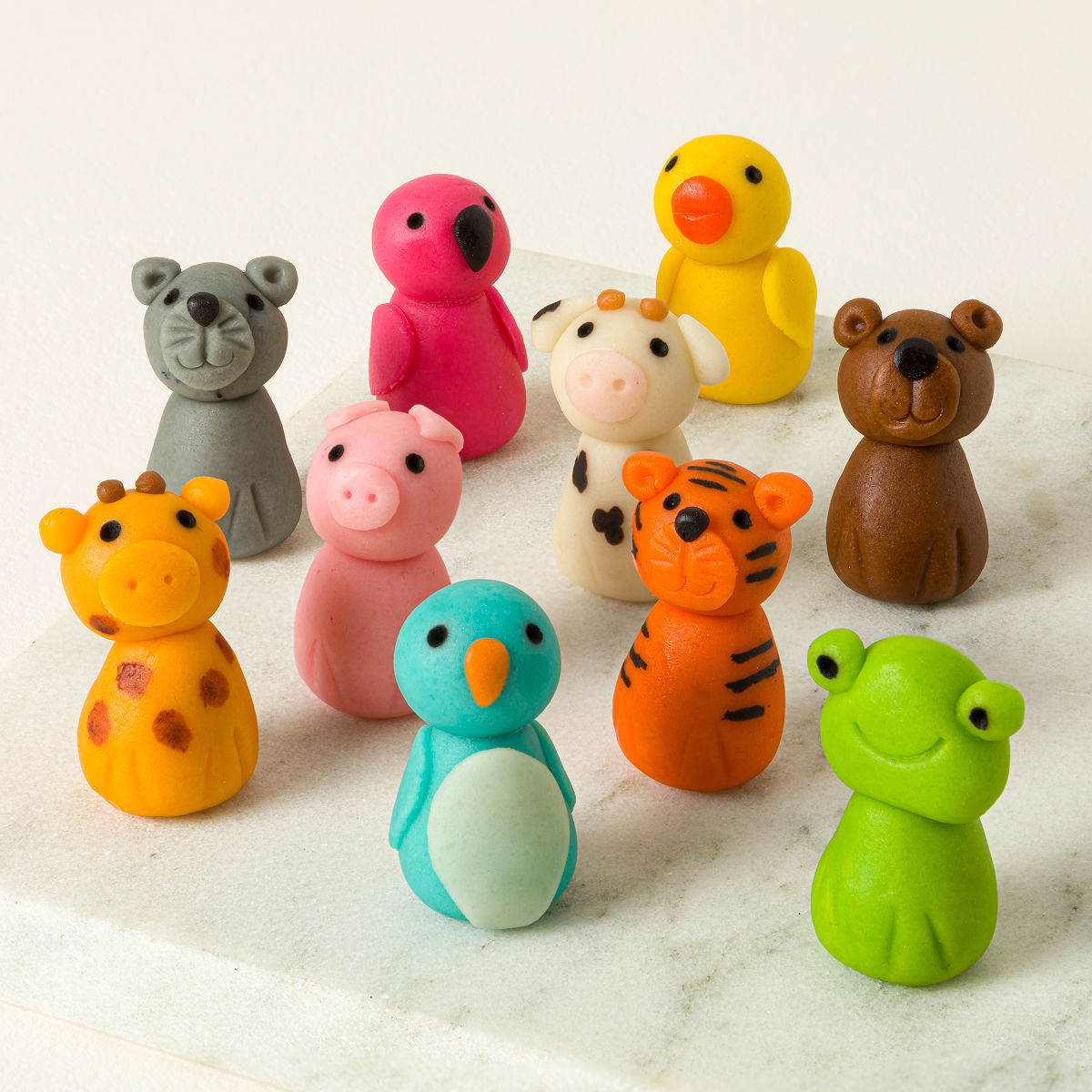 Mix and Match Marzipan Animals Set of 4