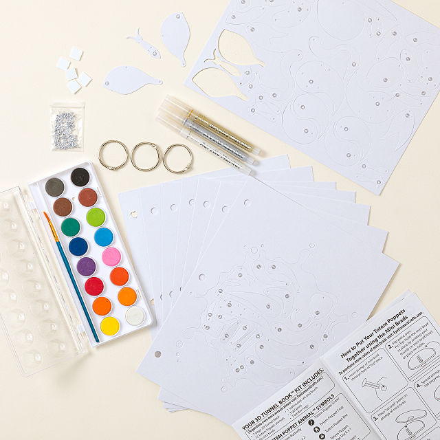 Create Your Own 3D Tunnel Book Kit