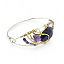 Amethyst Braided Cuff thumbnail 1