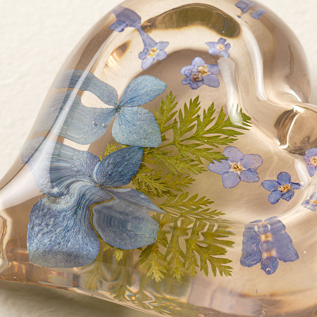 Something Blue Heart Shaped Ring Holder