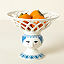 Fruit Lady Pedestal Bowl thumbnail 1