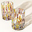 Kaleidoscope Glass Tumblers - Set of 2 thumbnail 2