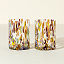 Kaleidoscope Glass Tumblers - Set of 2 thumbnail 3