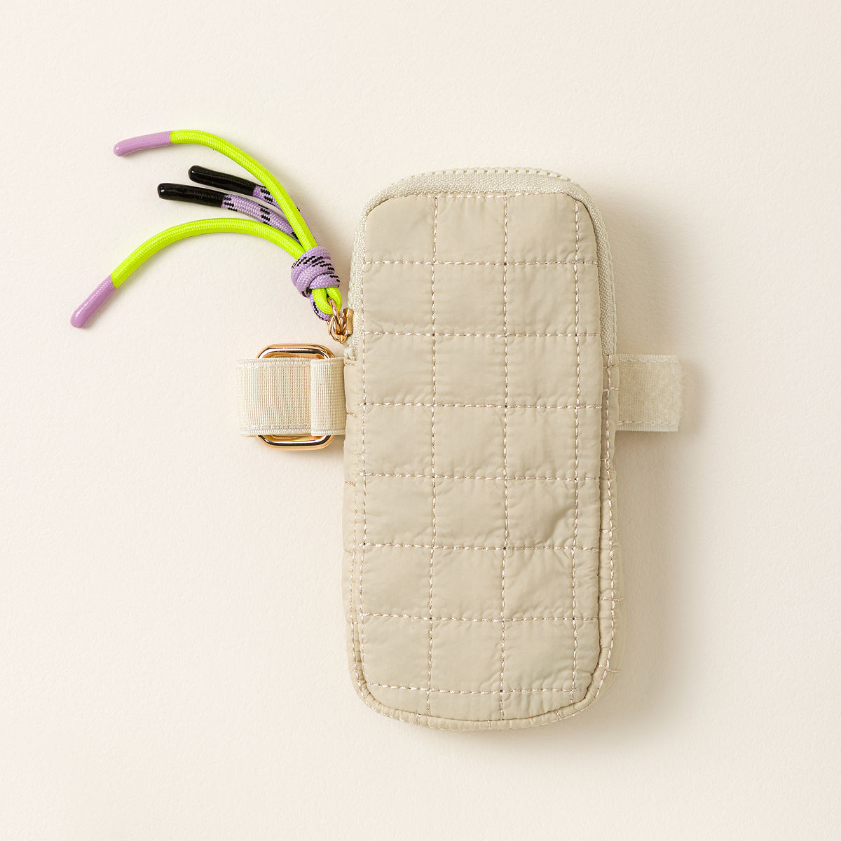 Water Bottle Buddy Bag - Cream