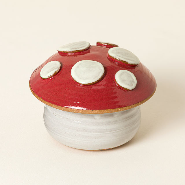 Mushroom Storage Jar