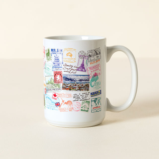 Travel the World in 365 Days QR Mug