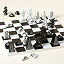The New Yorker Premium Wooden Chess Set thumbnail 2