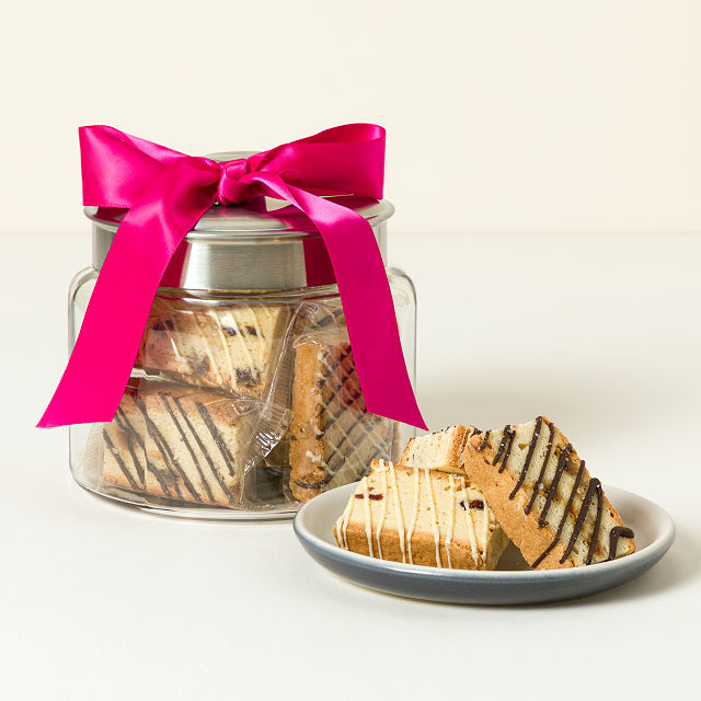 Artisan Handcrafted Biscotti Gift Jar