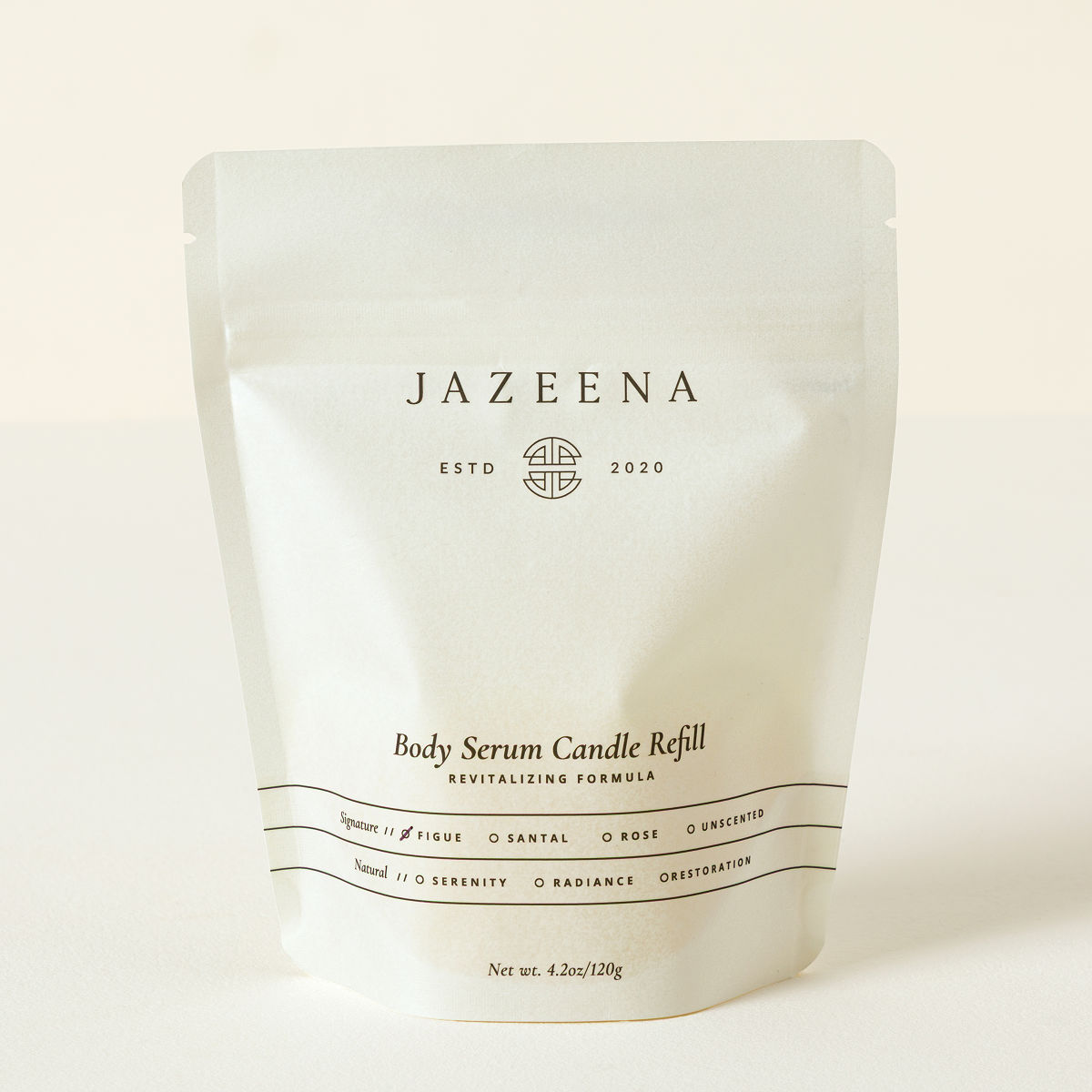 Melt & Massage Body Serum Candle - Refill