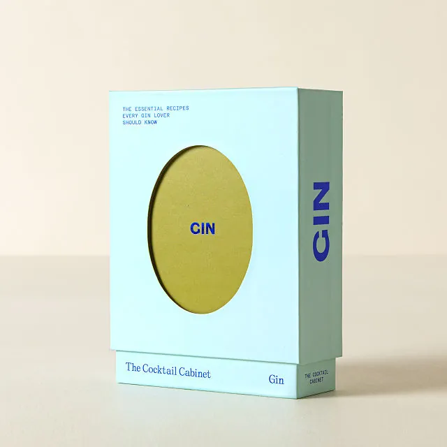 Image of gin cocktail recipes card deck