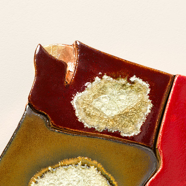 Stoneware Geode USA Map