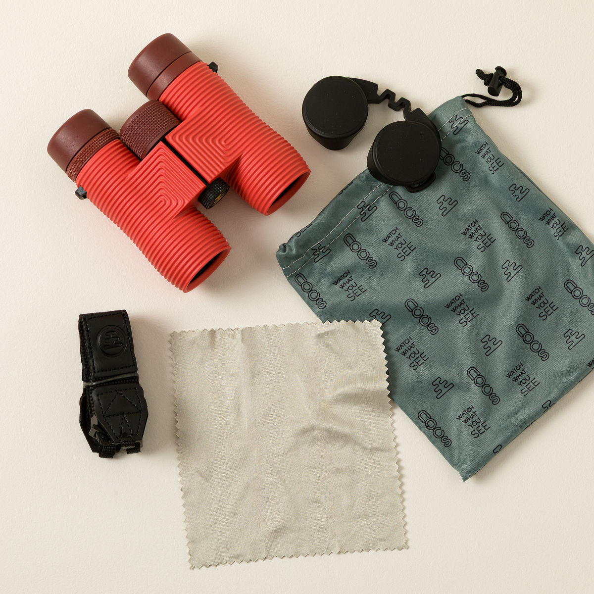 Field Issue Birding Binoculars - Red