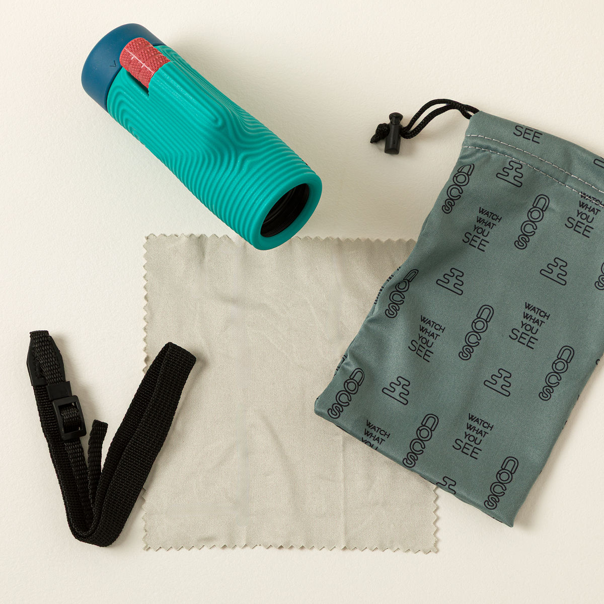 Zoom Tube Monocular with Optional Microscope - Monocular - Tahitian Blue