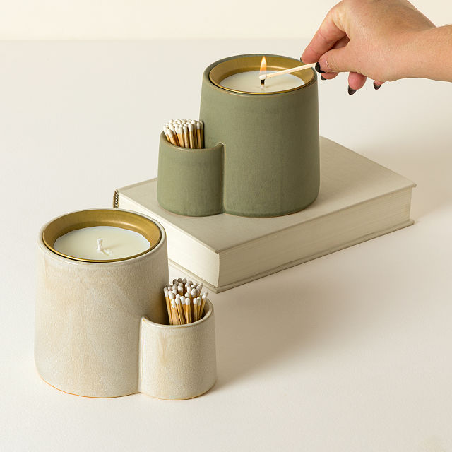 After Glow Candle and Planter