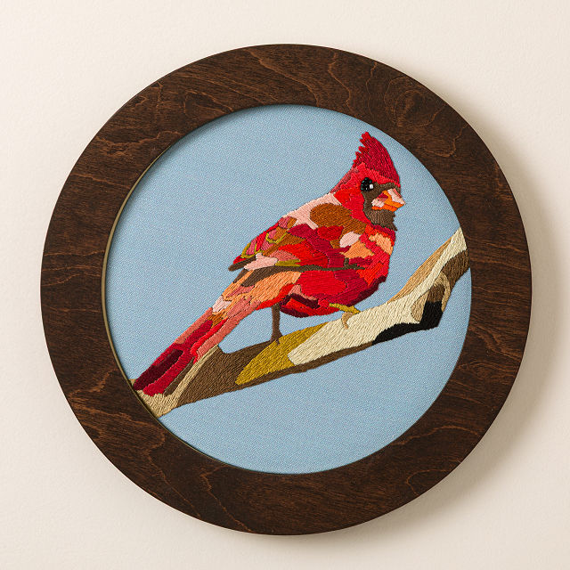 Beginners Bird Embroidery by Numbers Kit