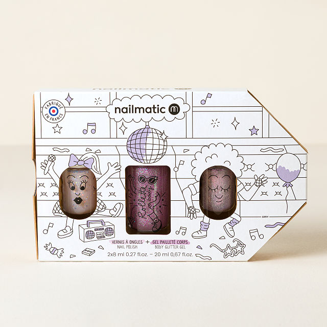 Magical Wash-Off Nail Polish & Body Glitter