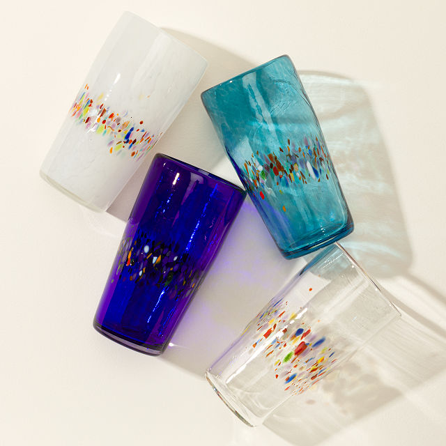 Color Splash Pint Glasses – Set of 2