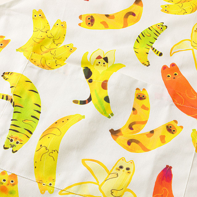 Banana Cats Apron