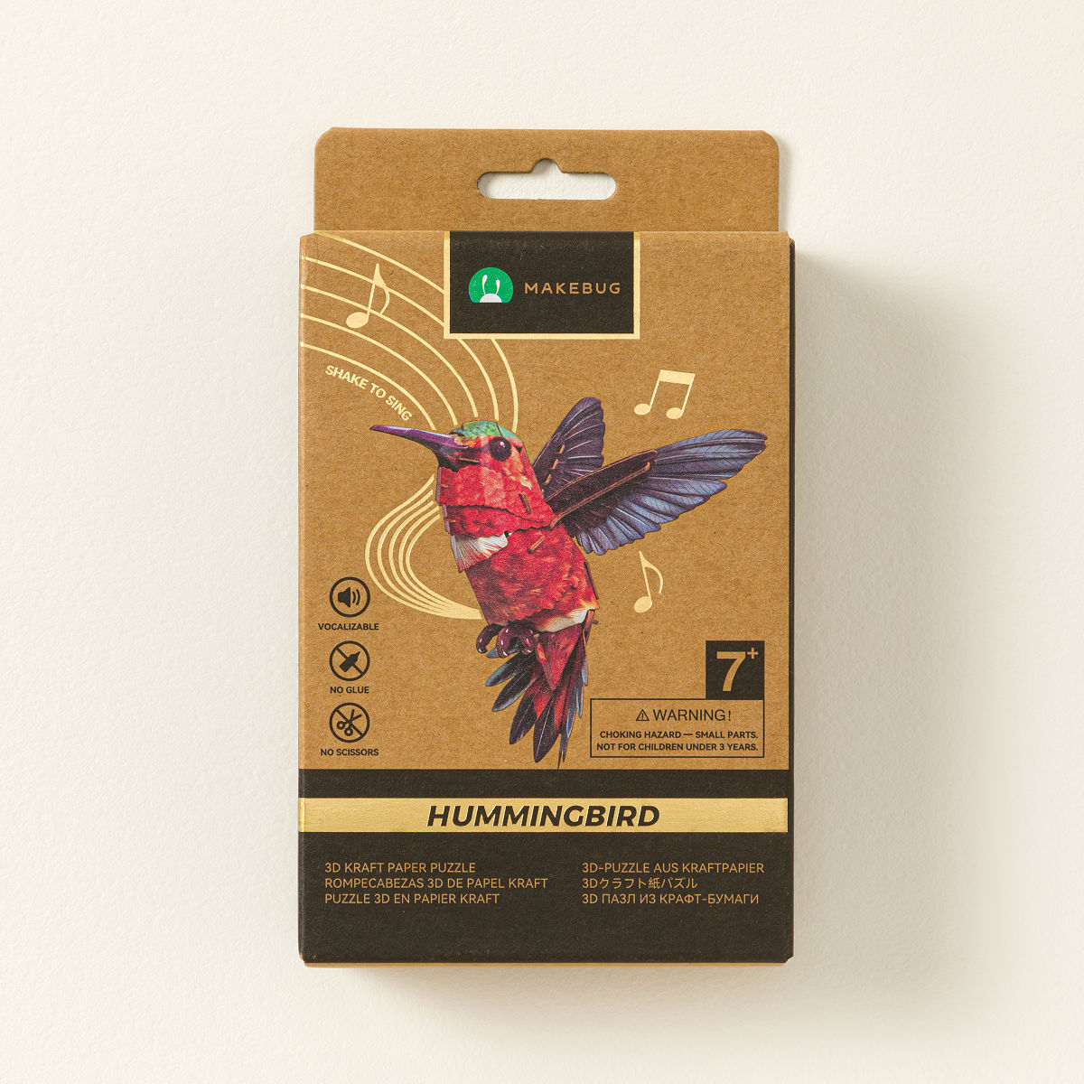 Bird Build Kit with Realistic Bird Call - Hummingbird